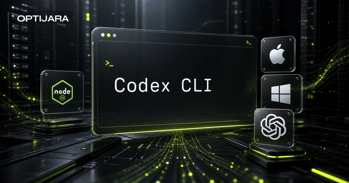 Install Codex CLI with npm Optijara tutorial OG image